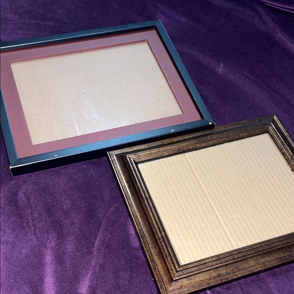 Set of Two Wooden Picture Frames (Sold Separately)